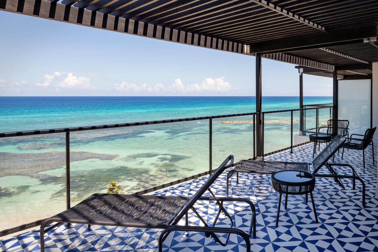 Ocean Eden Bay (Adults Only) Hotel Spring Rises Exterior foto Ocean view from a room at the Iberostar Grand Hotel Bávaro